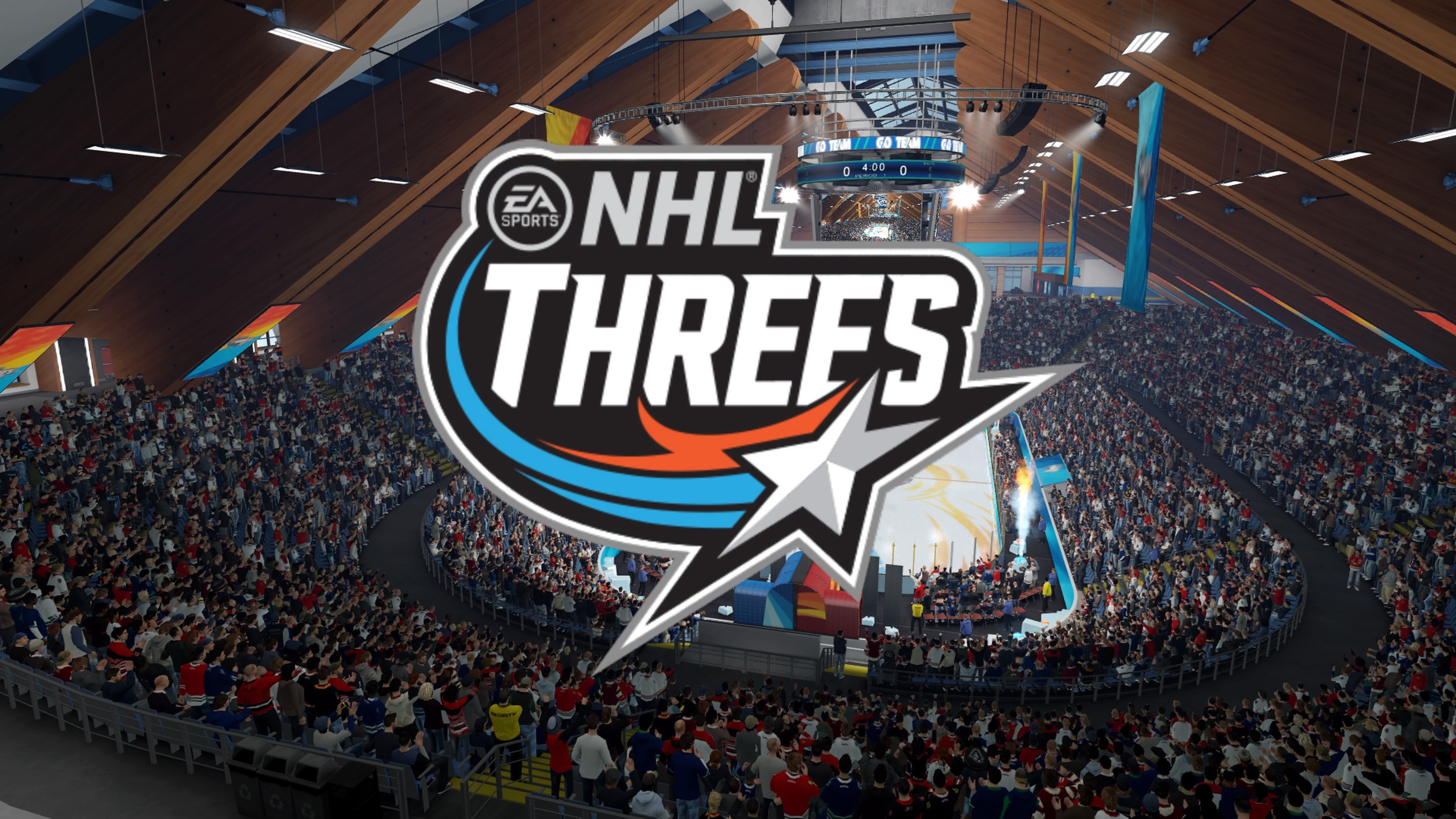 Обзор 18. NHL threes. NHL threes правила.