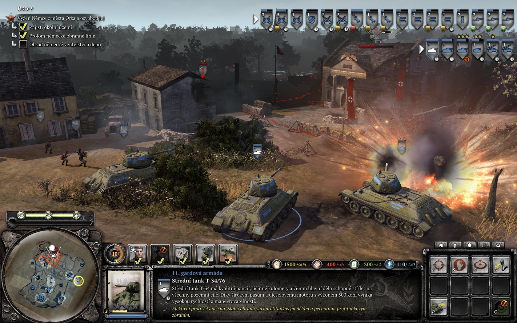 company of heroes 2 best tanks