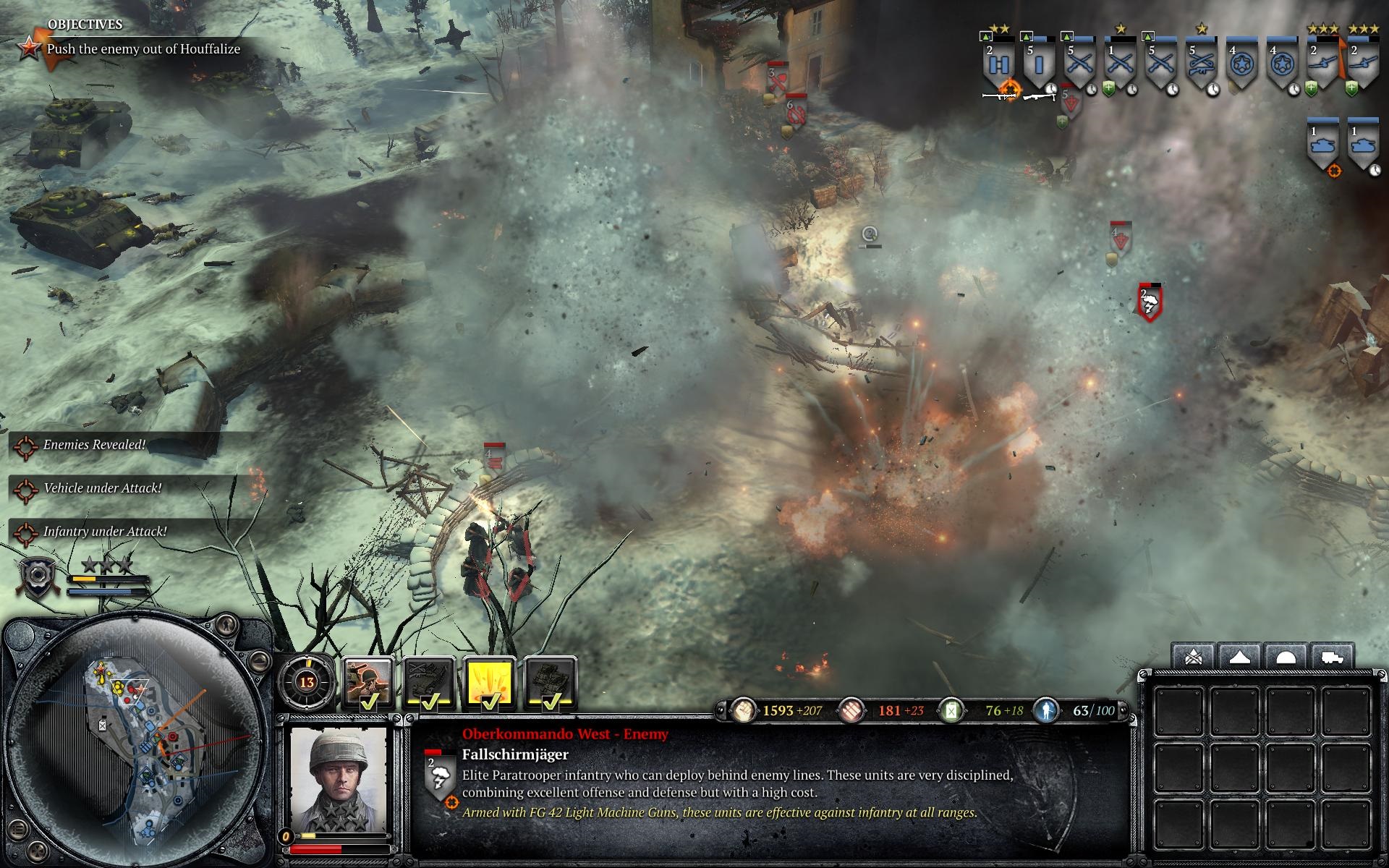 company of heroes 2 ardennes assault gameplay