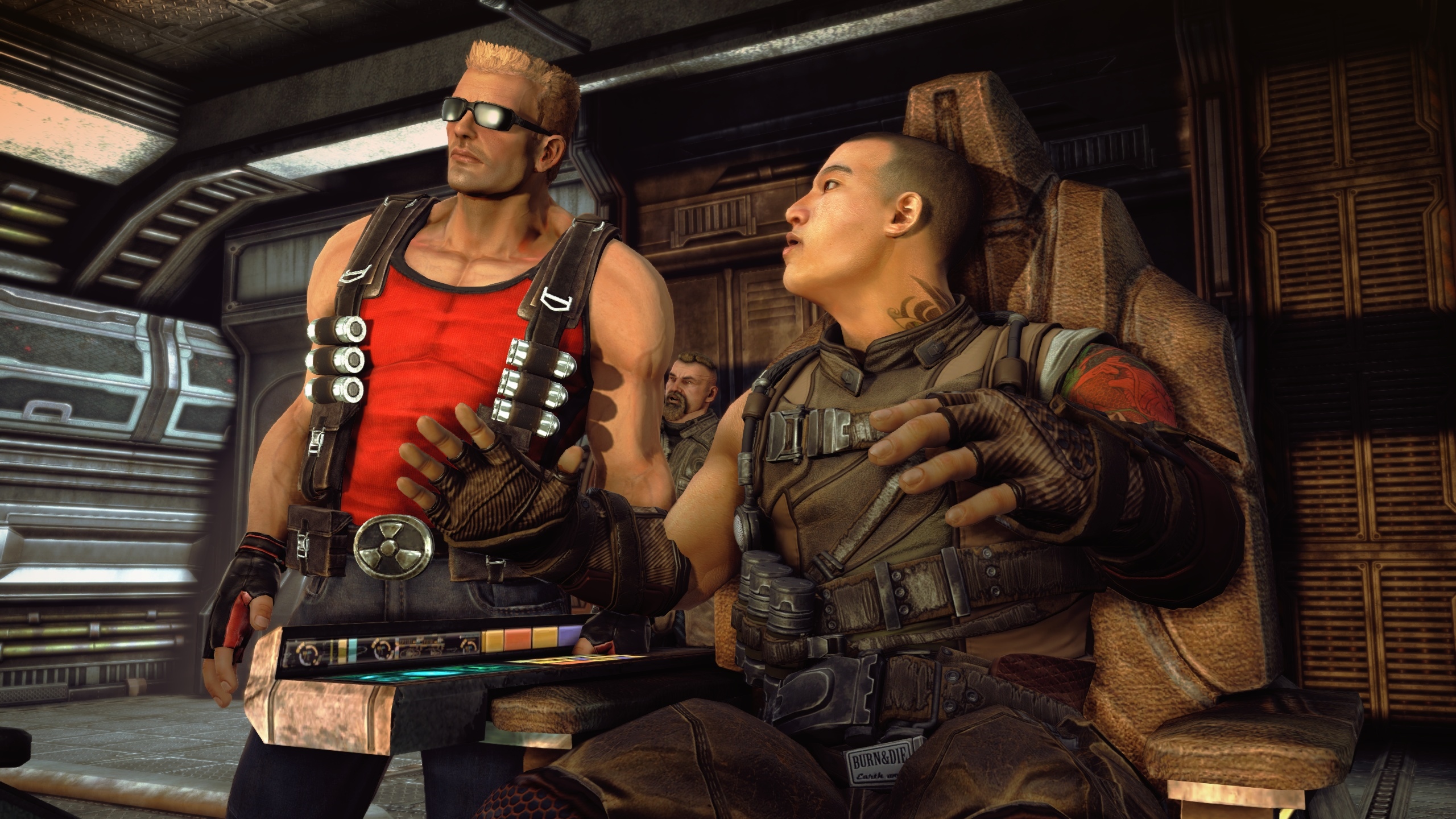 Duke's. Bulletstorm солдаты. Bulletstorm Мертвое Эхо. Bulletstorm финальное Эхо. Duke Nukem в игре Bulletstorm..