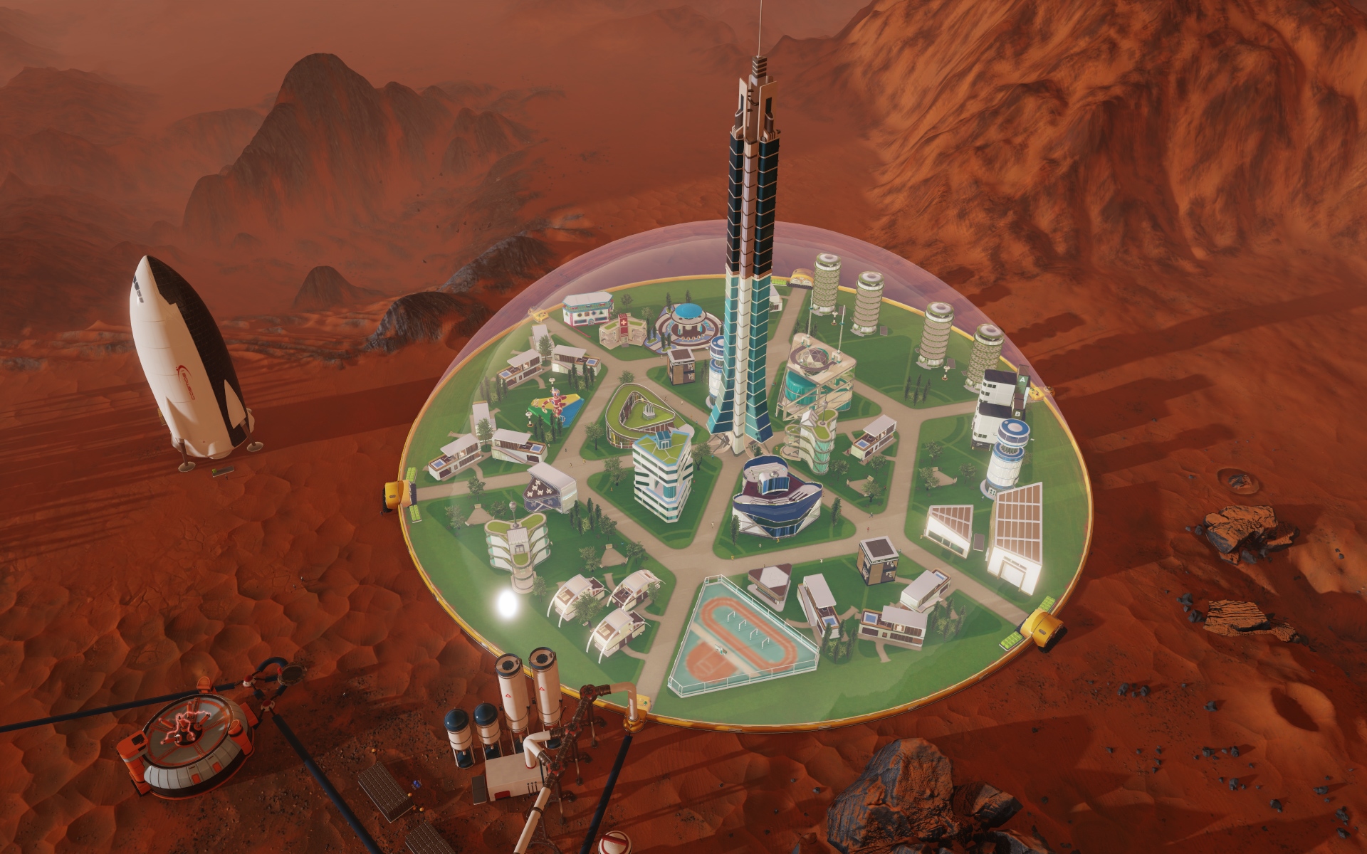 Surviving mars достижения